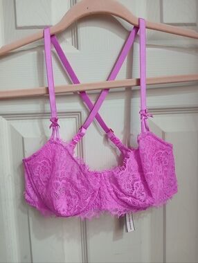 Victoria’s Secret Pink Dream Angels Push-Up Bra w/o  Padding- Size 32D Multiw